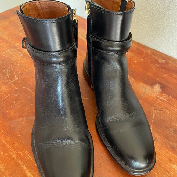 Like-New Franco Sarto Elese Chelsea Boot, Black, US Women's 6 - Picture 5 of 5